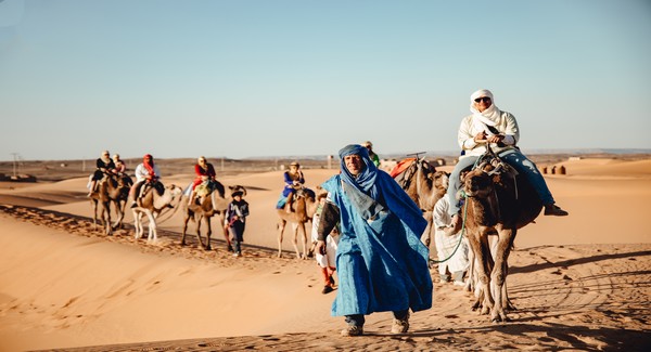 Morocco Camel trekking tour Merzouga