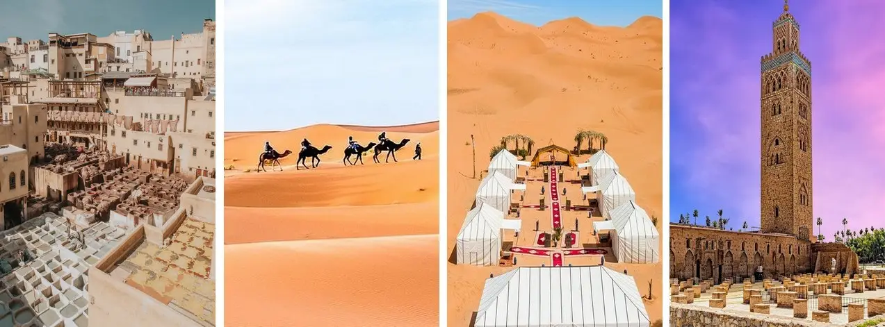 3 Days from Fes to Marrakech desert tour